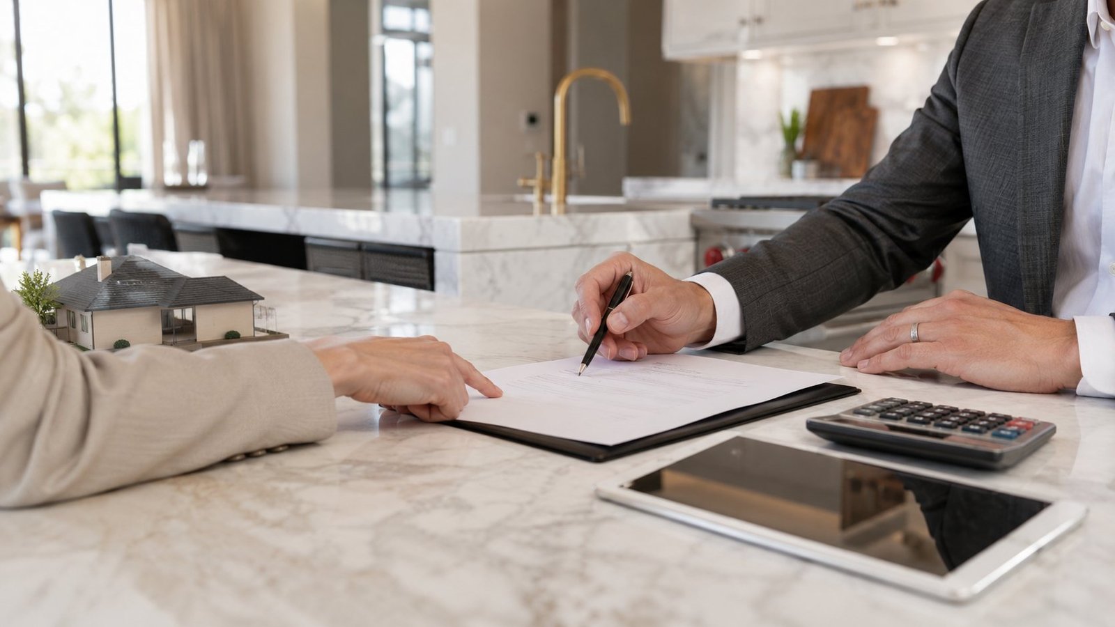 Real estate contract review